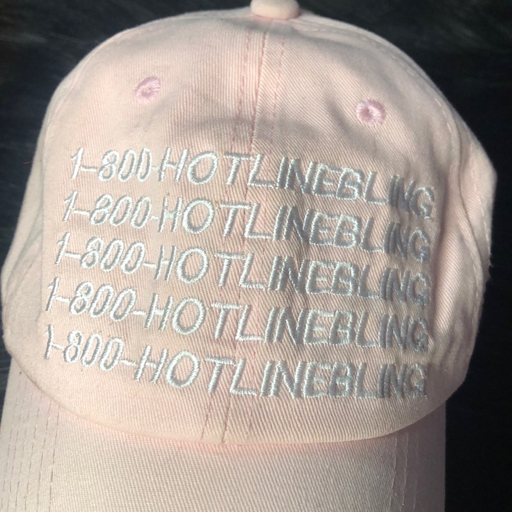 Authentic Ovo 1-800-HOTLINEBLING hat